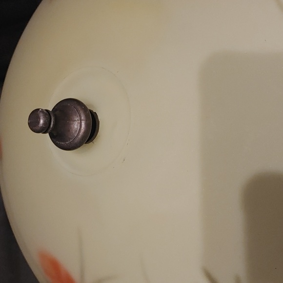 Vintage Reverse Painted Lamp Shade - Picture 3 of 6